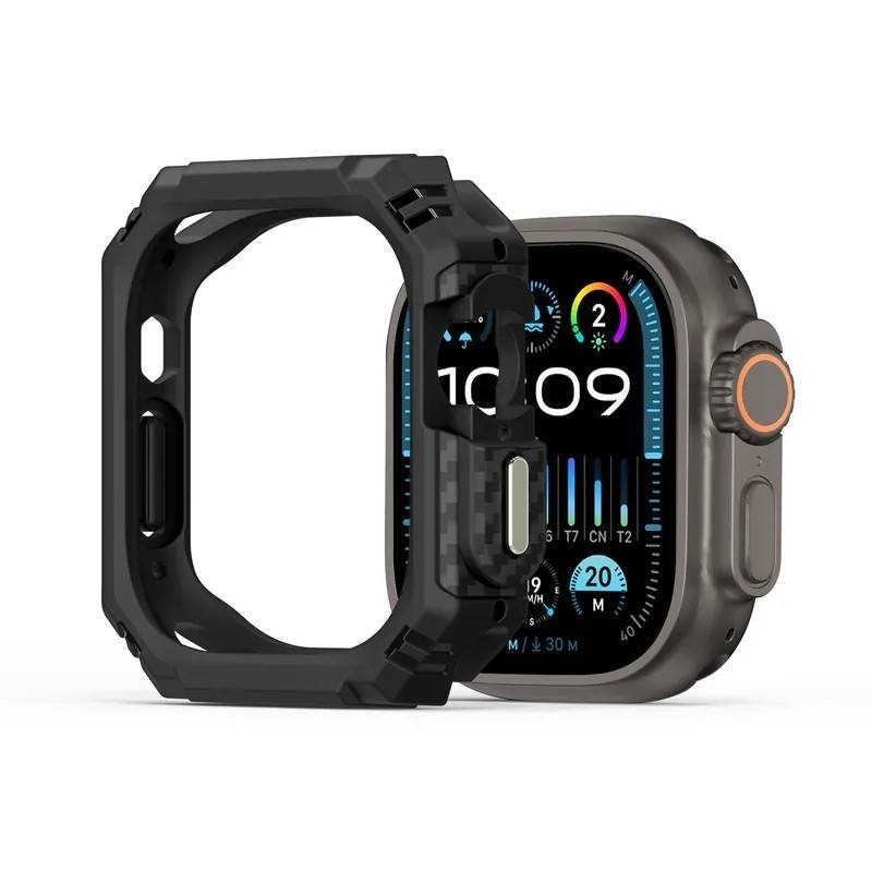 丞皇3C - PUREPOWER Apple Watch S10保護框【軍規系列】-細節圖3