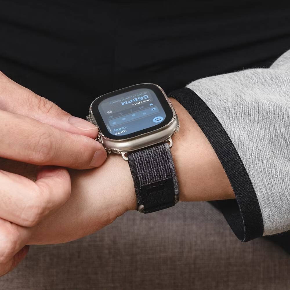 丞皇3C - SwitchEasy Hybrid WP Apple Watch S10 9H鋼化玻璃防水手錶保護殼-細節圖6