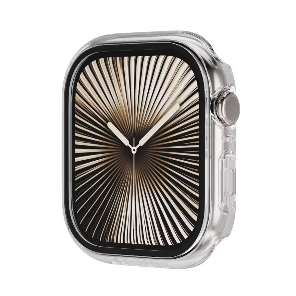 丞皇3C - SwitchEasy Hybrid WP Apple Watch S10 9H鋼化玻璃防水手錶保護殼-規格圖9