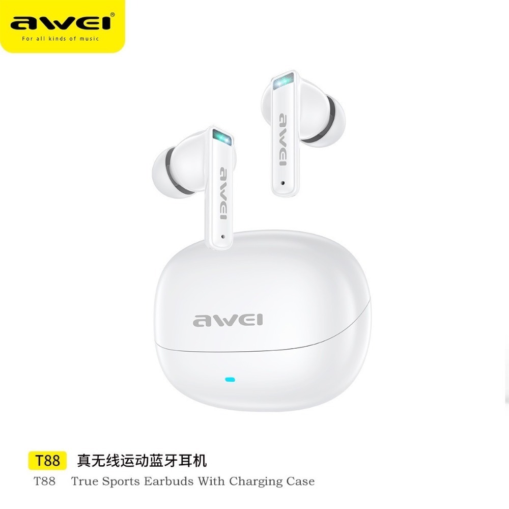 丞皇3C AWEI T88 TWS真無線藍牙耳機 入耳式 防水耳機-規格圖11