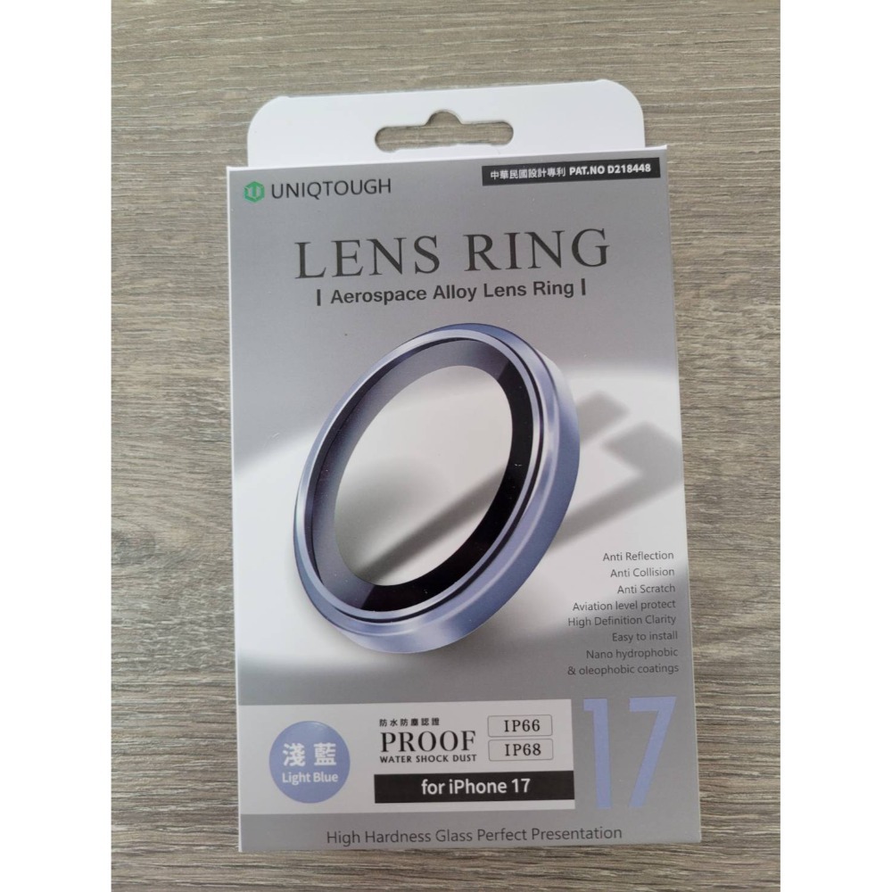 丞皇3C- iPhone 17系列UNIQTOUGH不鏽鋼真空離子康寧鏡頭貼-規格圖5