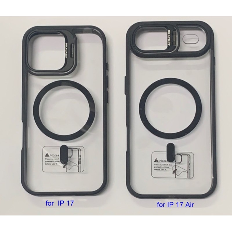 丞皇3C - 隱形磁吸支架透明殼 贈金屬鏡頭貼 顏色同框殼 ＇-細節圖5