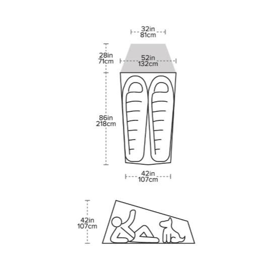 特價~2025款~美國Big Agnes Fly Creek UL 2人輕量帳篷-細節圖5