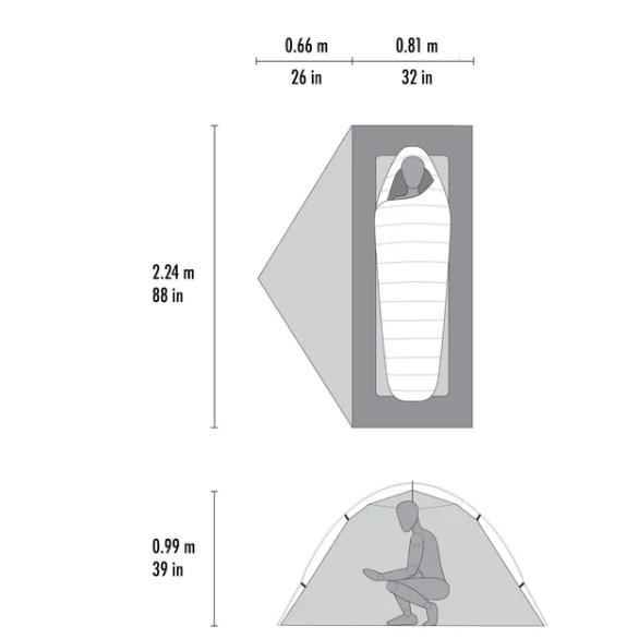 2025新款~美國Msr Hubba Hubba LT 1單人輕量帳篷-細節圖6