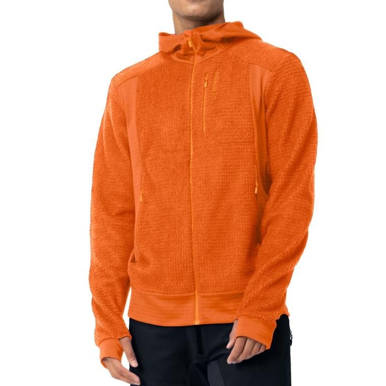 特價~挪威Norrona falketind Alpha120 Zip Hood 輕量刷毛外套-男-細節圖4