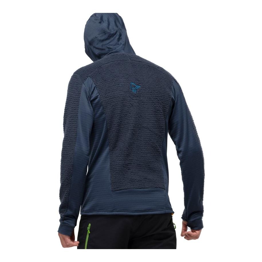 特價~挪威Norrona falketind Alpha120 Zip Hood 輕量刷毛外套-男-細節圖5