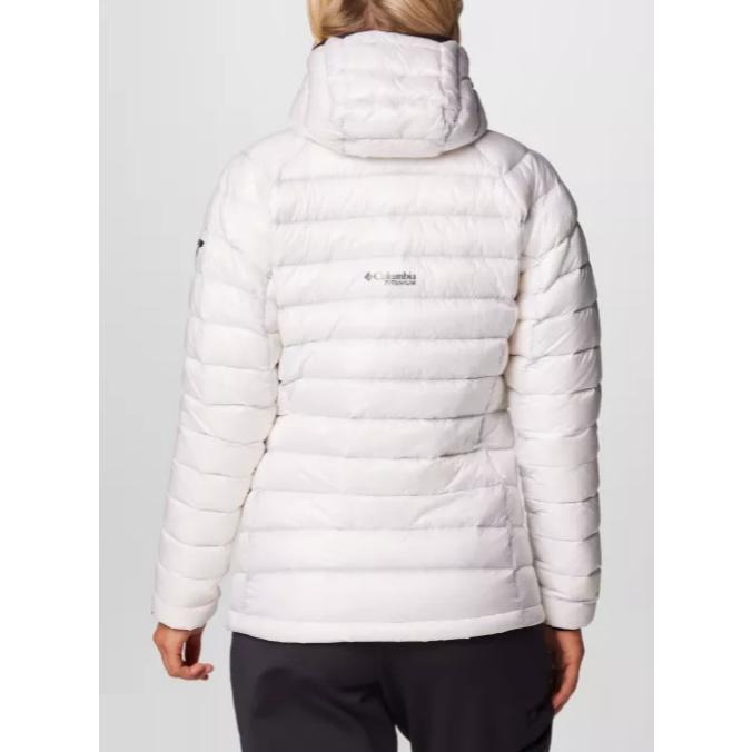 美國 Columbia Arctic Crest™ Down Hooded 蓄熱羽絨外套-女-細節圖5