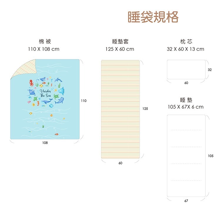 【cchhaaww】幼兒園睡墊 6cm厚午睡墊 午睡被 睡袋 防蟎睡袋 現貨 台灣製-細節圖10