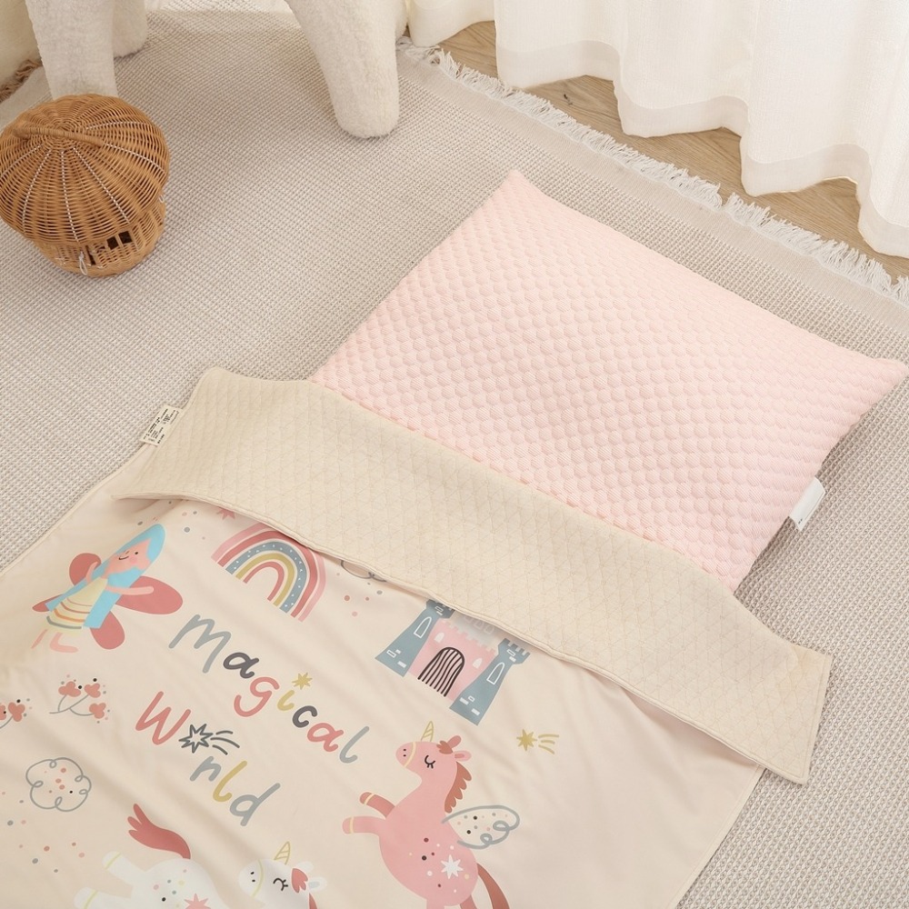 【cchhaaww】兒童睡袋  幼兒園午睡墊 加厚6公分 防塵蟎 可機洗烘乾 台灣製 現貨-細節圖2