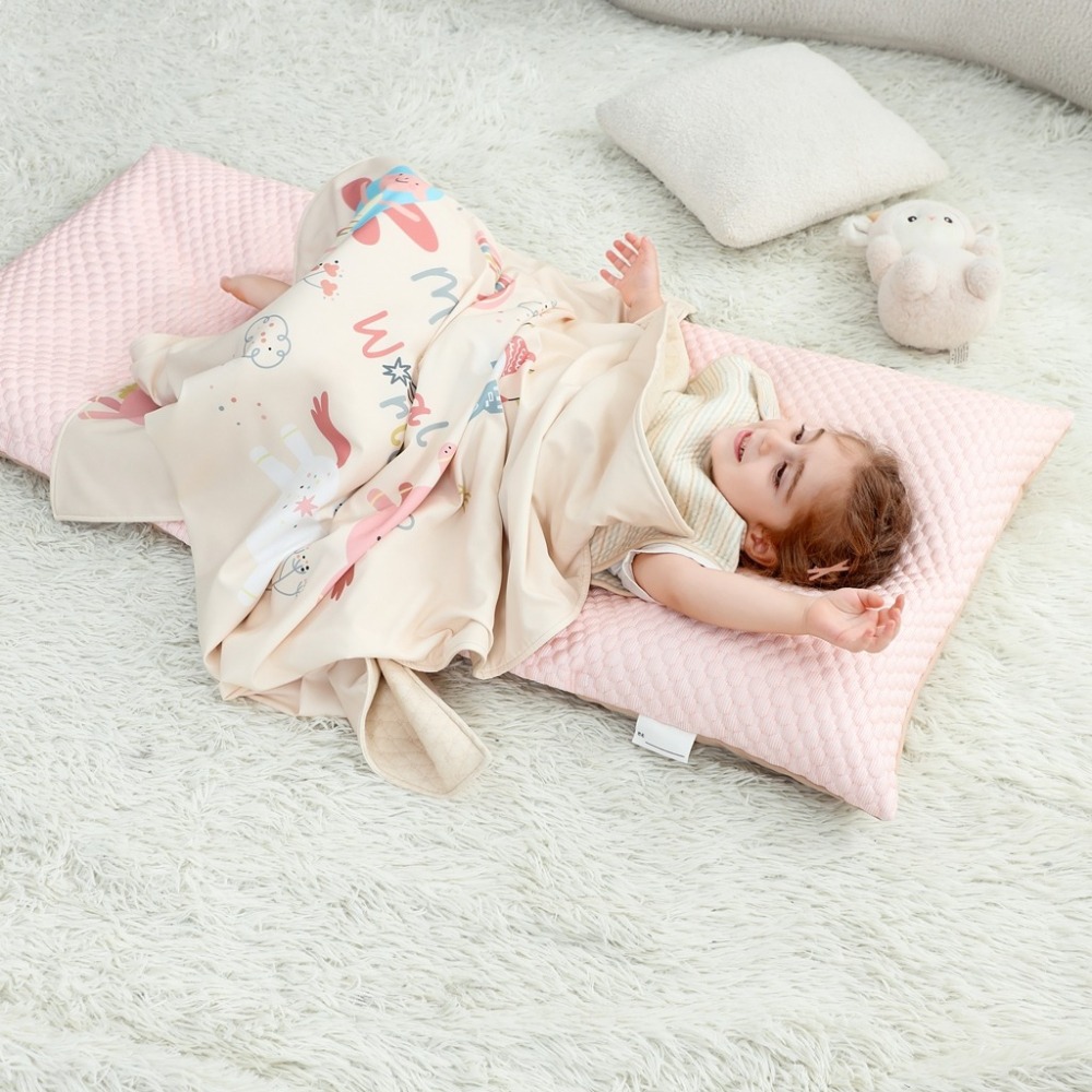 【cchhaaww】 午睡墊 兒童睡袋 幼兒園睡袋 【可機洗烘乾】 加厚 6公分 兒童床墊 幼稚園必備 現貨 台灣製-細節圖5