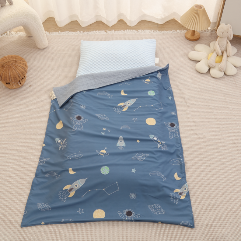 涼感天藍太空藍四件套含被子【現貨】
