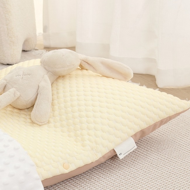 涼感檸檬黃彩虹小馬四件套含被子【現貨】