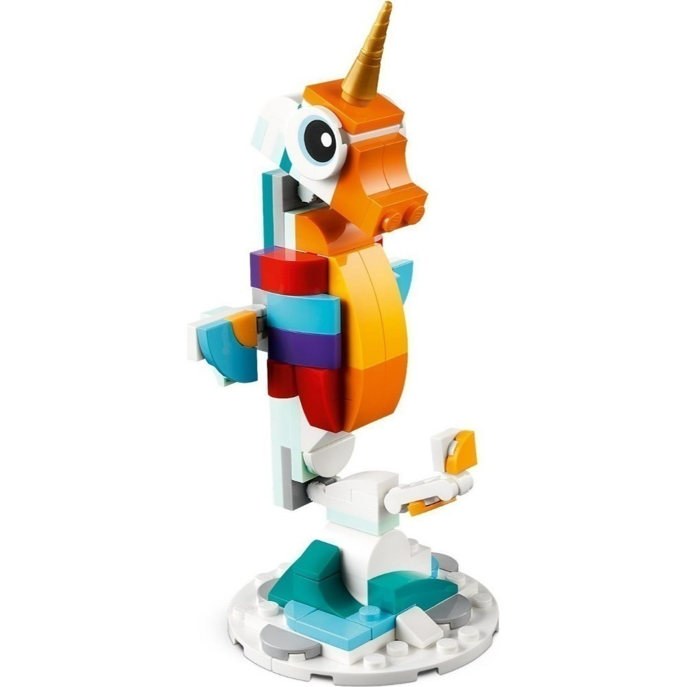 🟦電積系🟩淡水🟥LEGO 31140 魔幻獨角獸🟨Creator-細節圖3