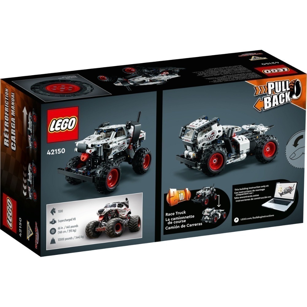 🟦電積系🟩滿額折200🟥LEGO 42150 迴力卡車 Monster Mutt™-細節圖5