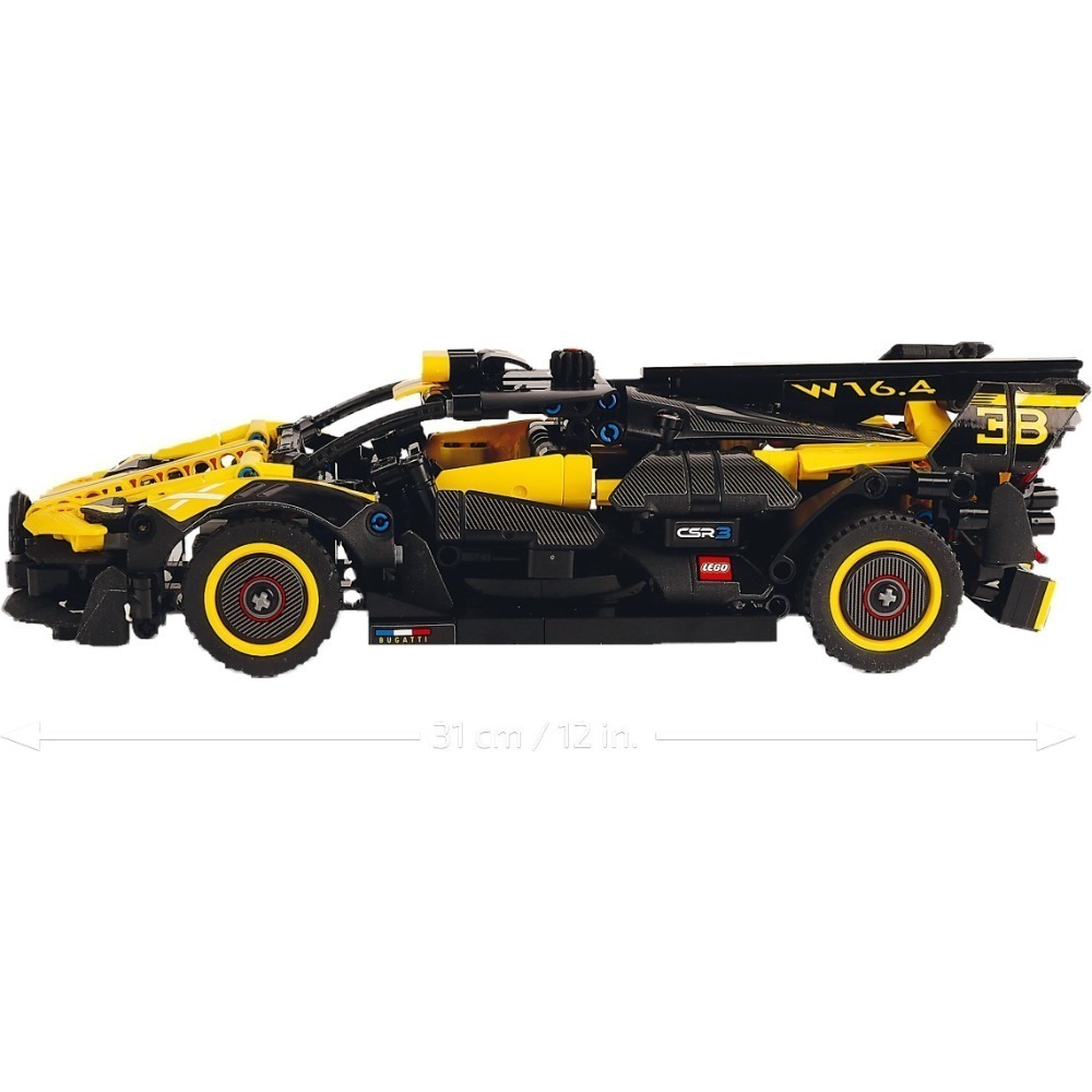 🟦電積系🟩淡水🟥LEGO 42151 Bugatti Bolide🟨Technic-細節圖5