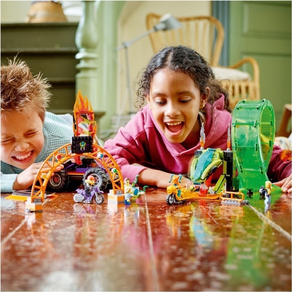 🟦電積系🟩淡水🟥LEGO 60339 雙重環形跑道競技場🟨City(郵)-細節圖10