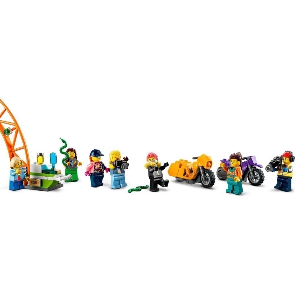 🟦電積系🟩淡水🟥LEGO 60339 雙重環形跑道競技場🟨City(郵)-細節圖8