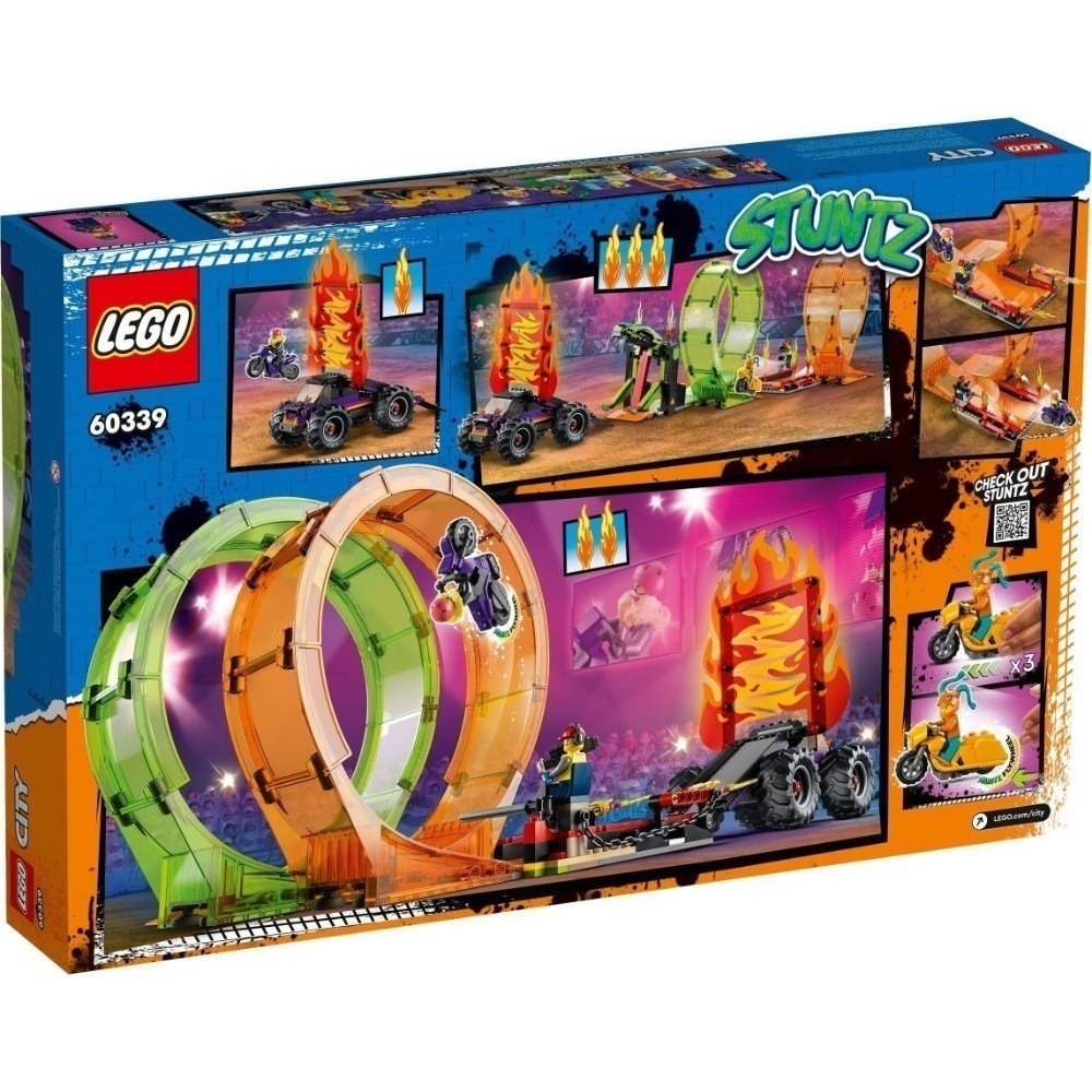 🟦電積系🟩淡水🟥LEGO 60339 雙重環形跑道競技場🟨City(郵)-細節圖9