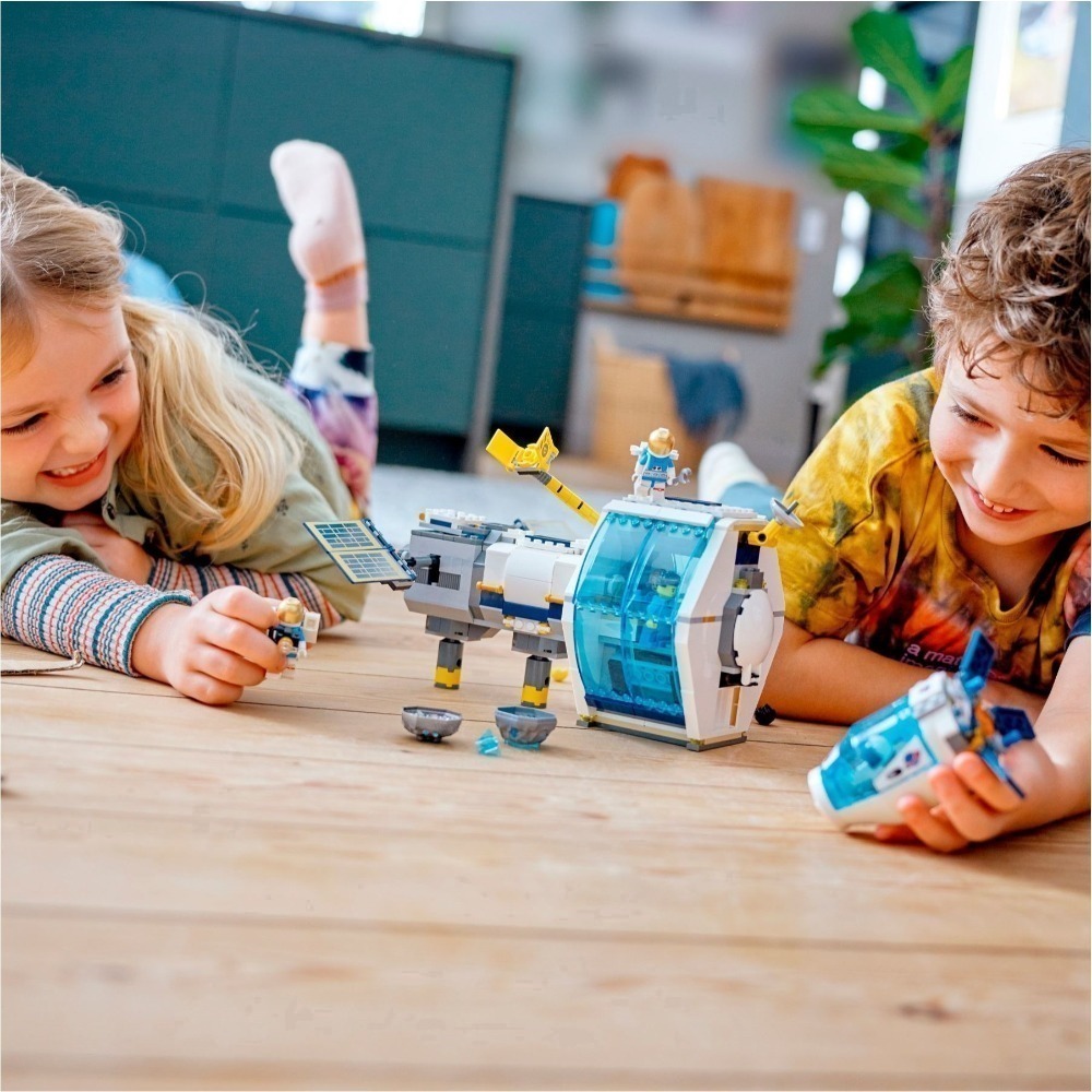 🟦電積系🟩淡水🟥LEGO 60349 月球太空站 🟨City(郵)-細節圖9