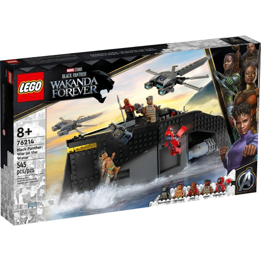 🟦電積系🟩滿額折200🟥LEGO 76214 黑豹 水上戰爭🟨Marvel(郵)-細節圖2