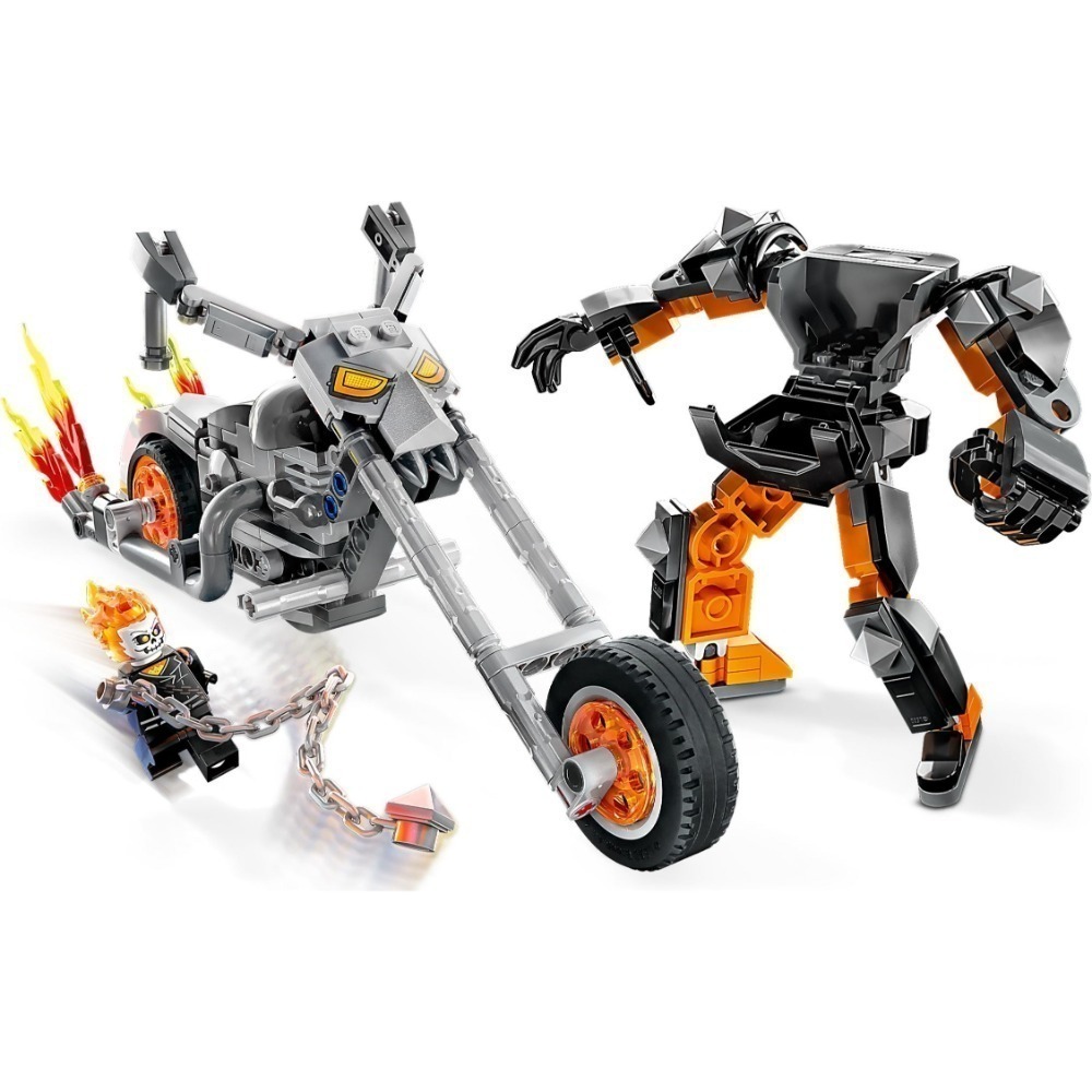 🟦電積系🟩滿額折200🟥LEGO 76245 Ghost Rider Mech & Bike🟨SH-細節圖3