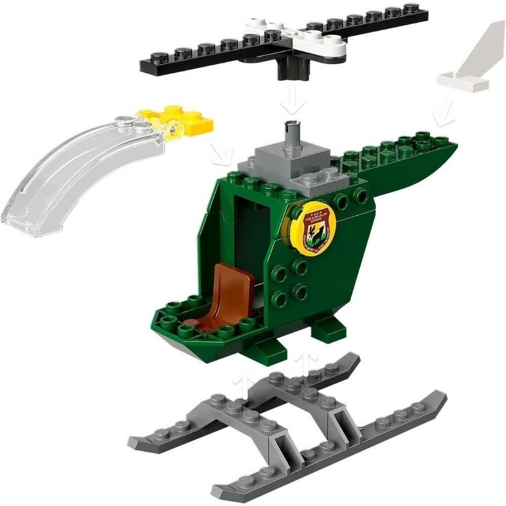 🟦電積系🟩滿額折300🟥LEGO 76944 霸王龍逃脫🟨Jurassic(郵)-細節圖5