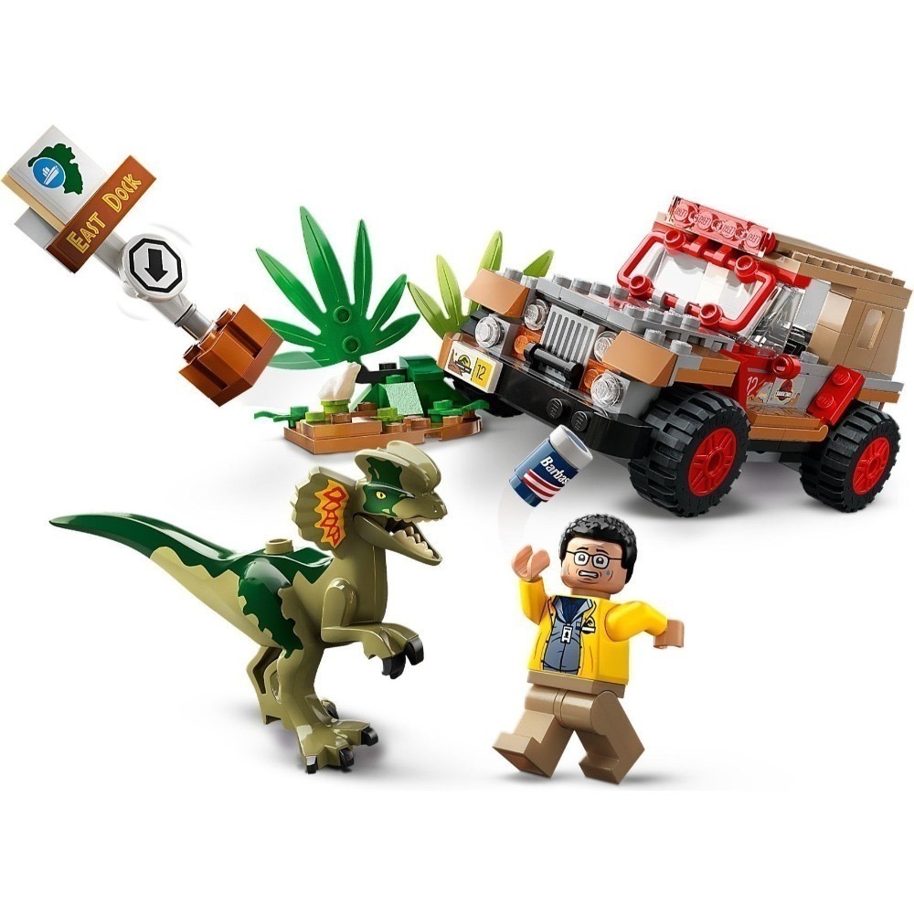 🟦電積系🟩滿額折200🟥LEGO 76958 Dilophosaurus Ambus🟨Jurassic-細節圖2