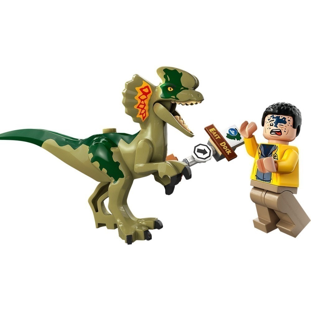 🟦電積系🟩滿額折200🟥LEGO 76958 Dilophosaurus Ambus🟨Jurassic-細節圖4