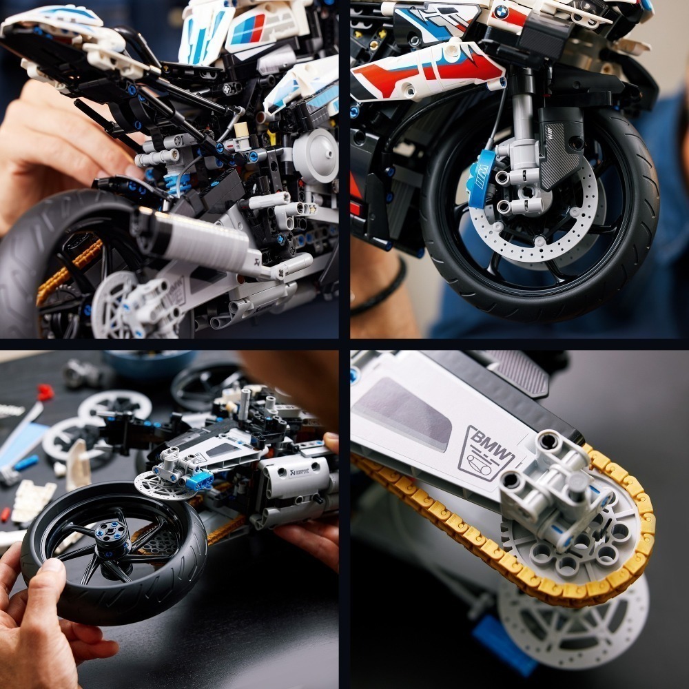 🟦電積系🟩滿額折200🟥LEGO 42130 BMW 1000rr🟨Technic(郵)-細節圖2