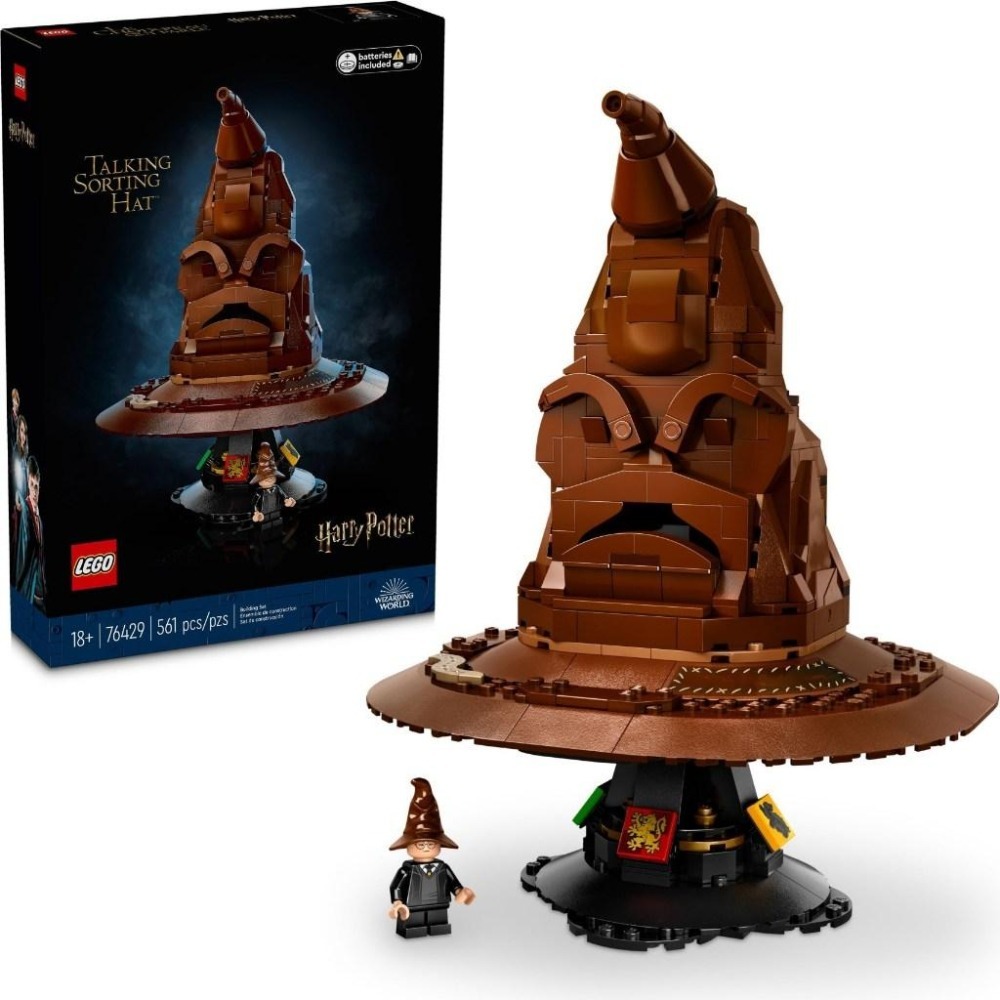 🟦電積系🟩滿額折200🟥LEGO 76429 Talking Sorting Hat™🟨哈利波特-細節圖2