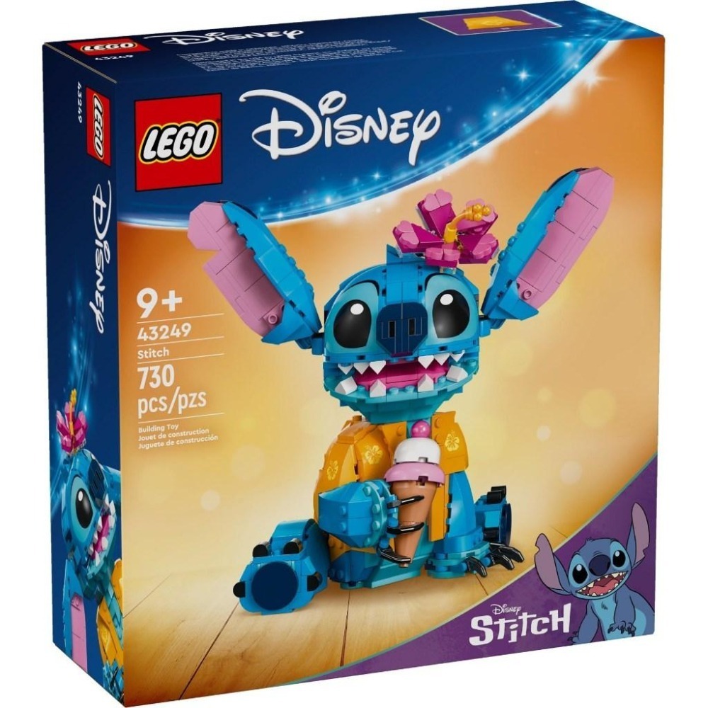 🟦電積系🟩滿額折200🟥LEGO 43249 史迪奇(4)🟨Disney-細節圖2