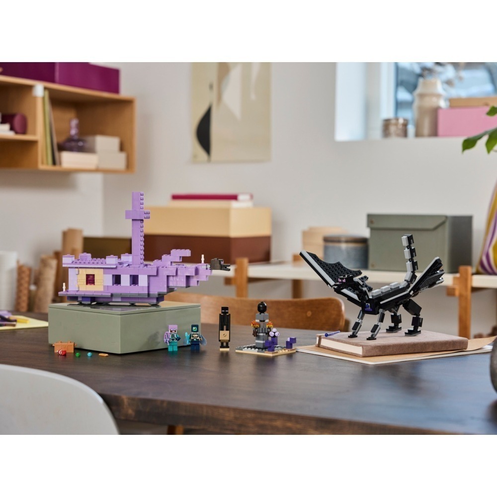 🟦電積系🟩淡水🟥LEGO 21264 末影龍末地船-細節圖3