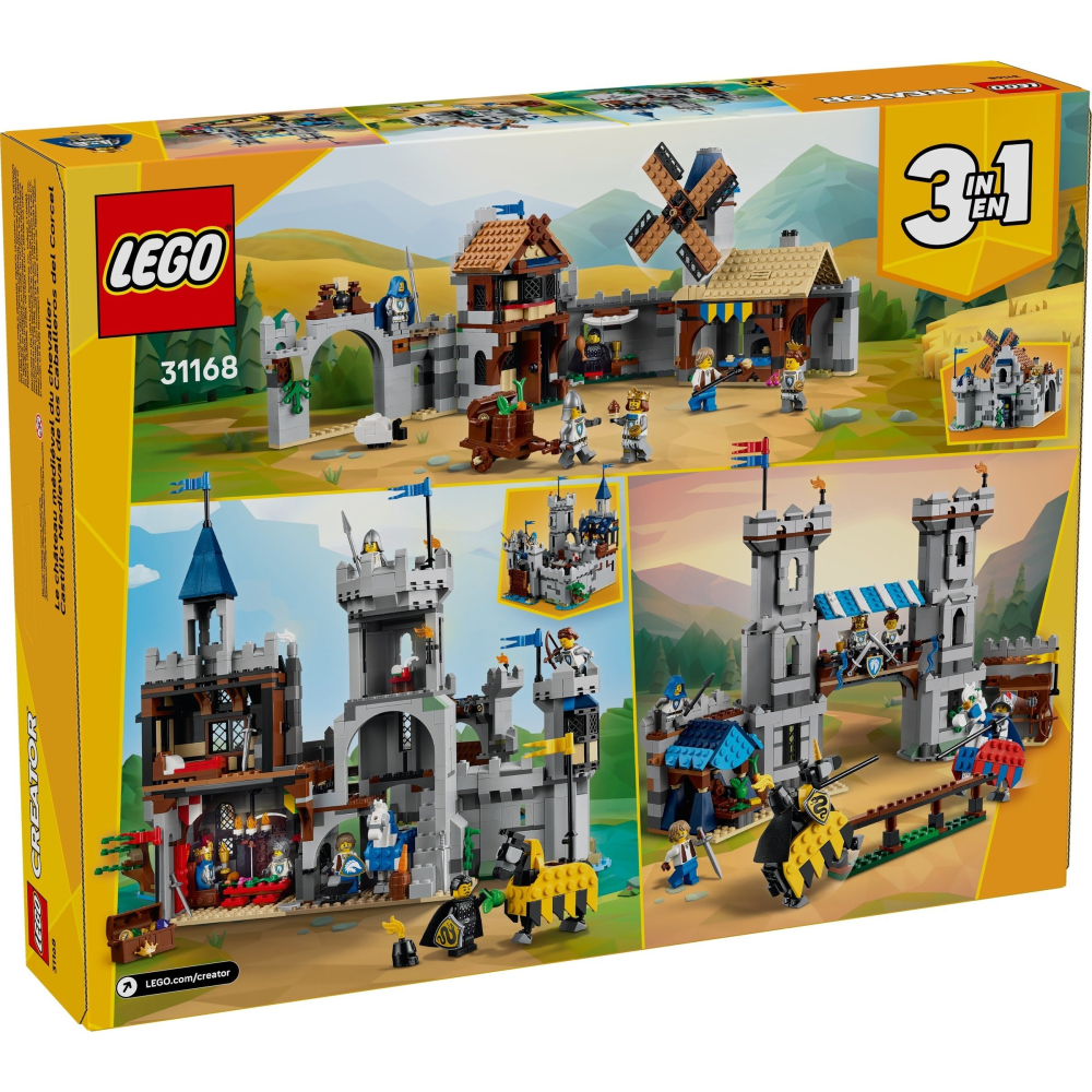 🟦電積系🟩淡水🟥LEGO 31168 中世紀騎士城堡🟨CREATOR-細節圖2