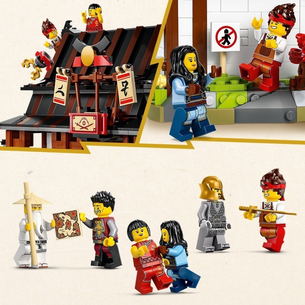 🟦淡北 電積系🟩 LEGO 71858 四武鐵匠舖 15 週年紀念版(郵)🟨Ninjago-細節圖3