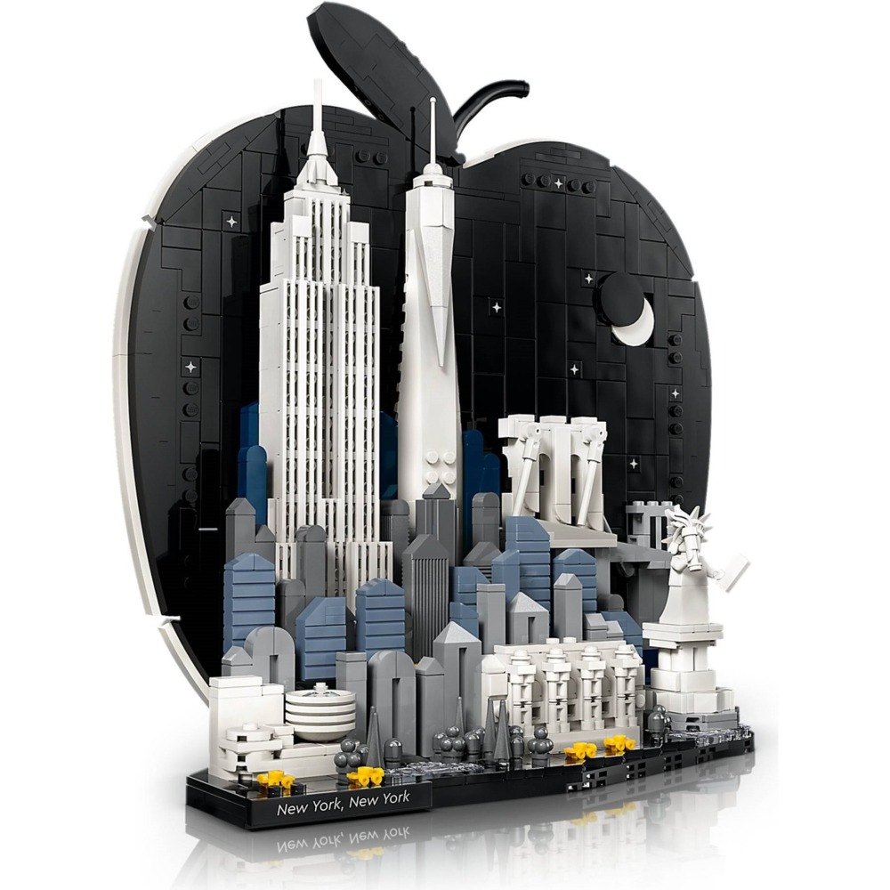 🟦淡北 電積系🟩 LEGO 21066-00 紐約－大蘋果 [Architecture]-細節圖4