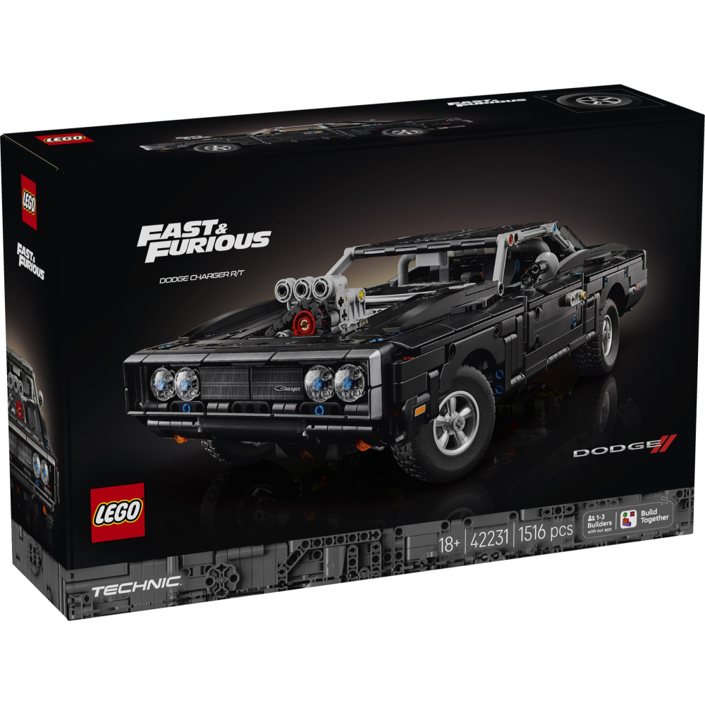 🟦淡北 電積系🟩 LEGO 42231-00 玩命關頭道奇ChargerR/T [Technic]-細節圖2