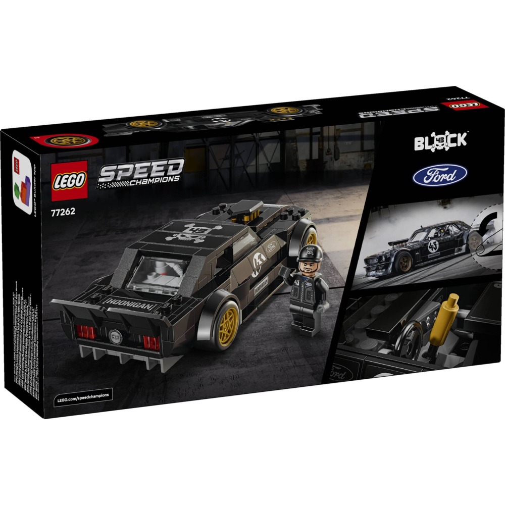 🟦淡北 電積系🟩LEGO 77262-00 肯·布洛克的福特野馬 Hoonicorn V1-細節圖2