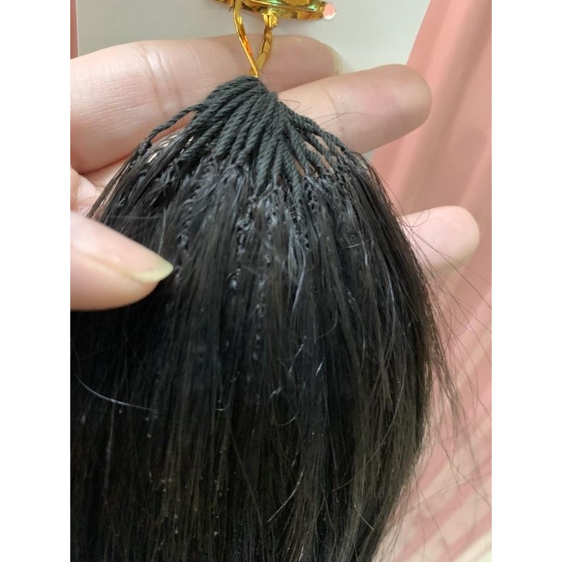 羽毛線髮 接髮 真髮羽毛 22吋 一組50g（現貨）-細節圖3