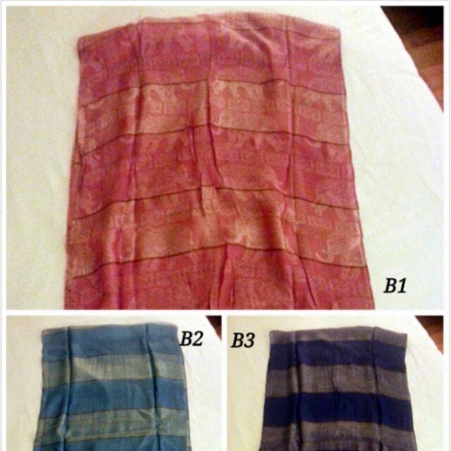 柬埔寨特別絲巾一條150元(剩下B2）-細節圖2