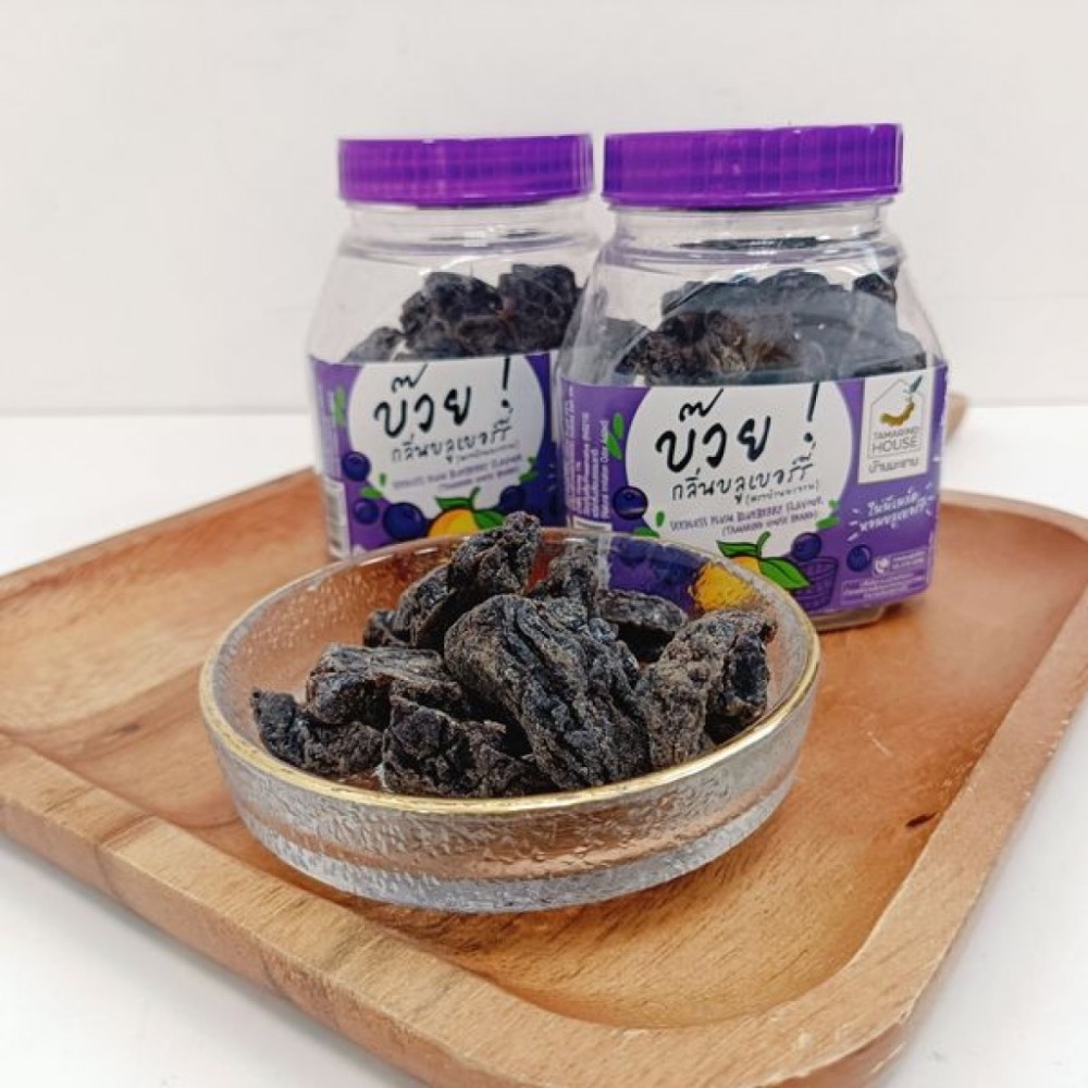 ￼泰國TAMARIND HOUSE蜂蜜風味黃金話梅220g/藍莓風味話梅90g（現貨）-細節圖5
