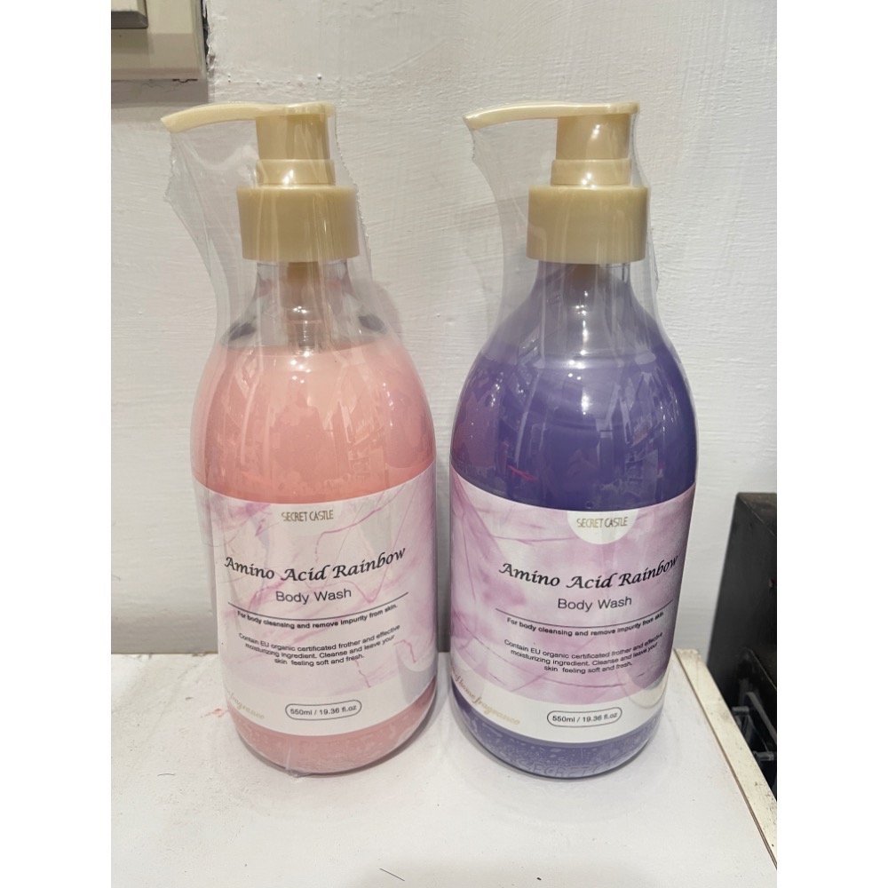 SECRET CASTLE 秘密城堡 胺基酸極致沐浴乳 500ml（現貨）-細節圖4