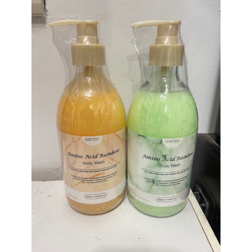 SECRET CASTLE 秘密城堡 胺基酸極致沐浴乳 500ml（現貨）-細節圖5
