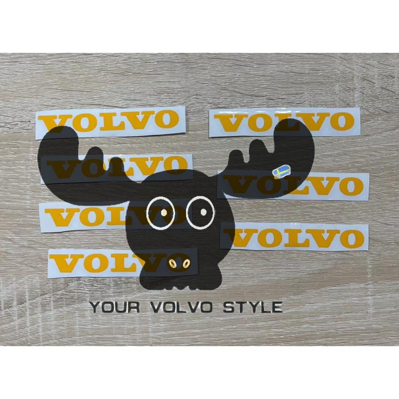 VOLVO 改色貼紙 水箱罩logo 水箱罩改色-細節圖2