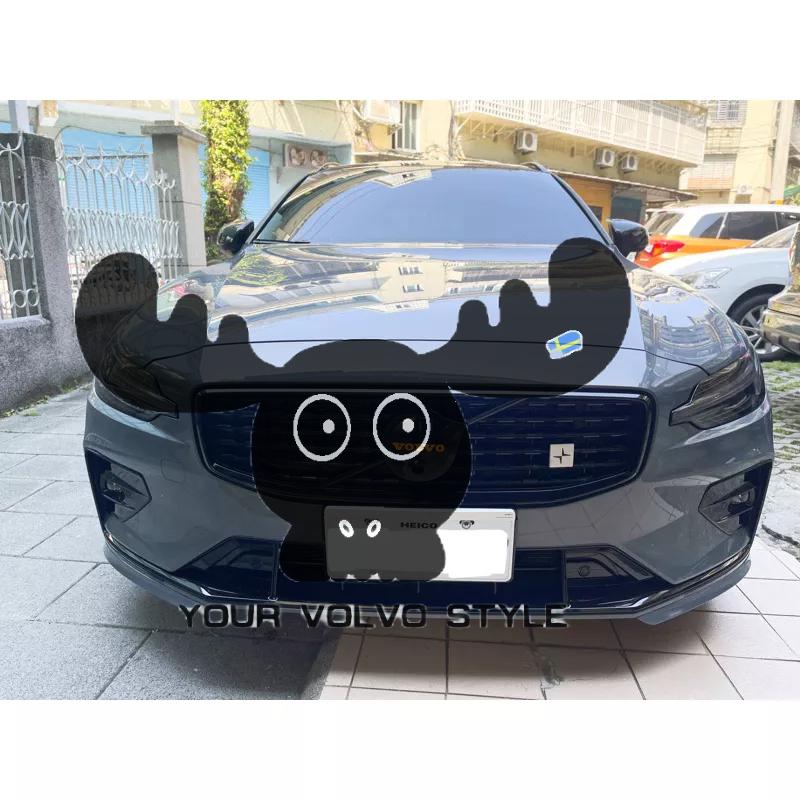 VOLVO 改色貼紙 水箱罩logo 水箱罩改色-細節圖7