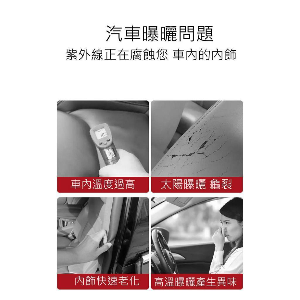 Benz C-class 專用 最新6層加厚 前擋 加厚 滿版 遮陽板 隔熱板-細節圖5