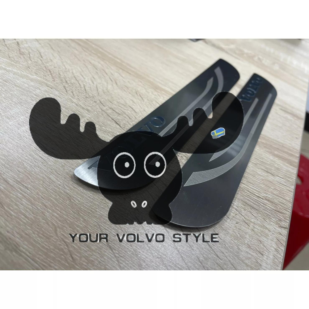 VOLVO 門檻防刮飾板 XC90 XC60 V60 V90-細節圖5