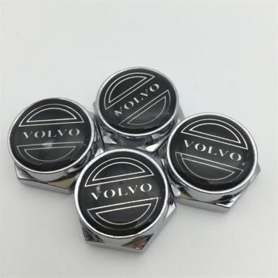 VOLVO 車牌造型螺絲 固定螺絲 瑞典國旗 VOLVO XC60 XC90 S90 V90 S60 V60 V40