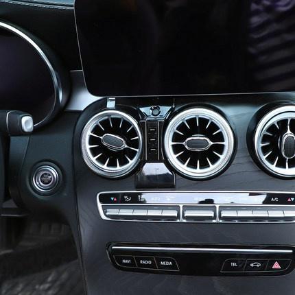 【Mercedes-Benz賓士】 GLC/C X253 W205 專用手機架 智能電動手機架 車用手機架-細節圖8