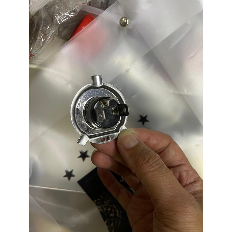 台灣製造 原廠規格 機車大燈 跑山 雨天 濃霧 黃金燈泡 H4通用 H4 爆亮款 雨雪霧燈 機車燈泡-細節圖3