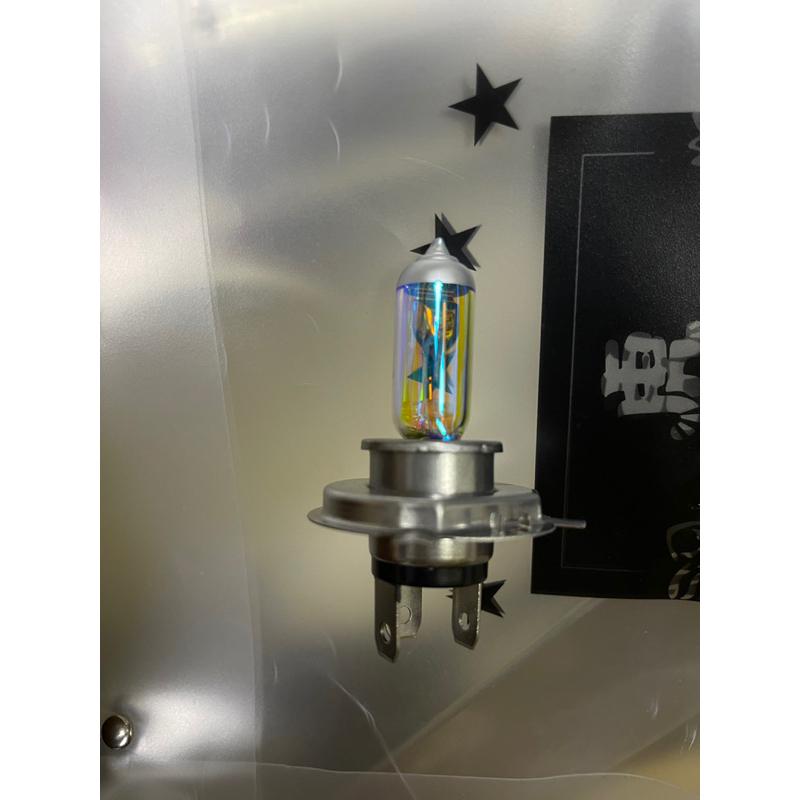 台灣製造 原廠規格 機車大燈 跑山 雨天 濃霧 黃金燈泡 H4通用 H4 爆亮款 雨雪霧燈 機車燈泡-細節圖5
